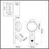 Настенный светильник ODEON LIGHT ALBERGO 7049/5WL
